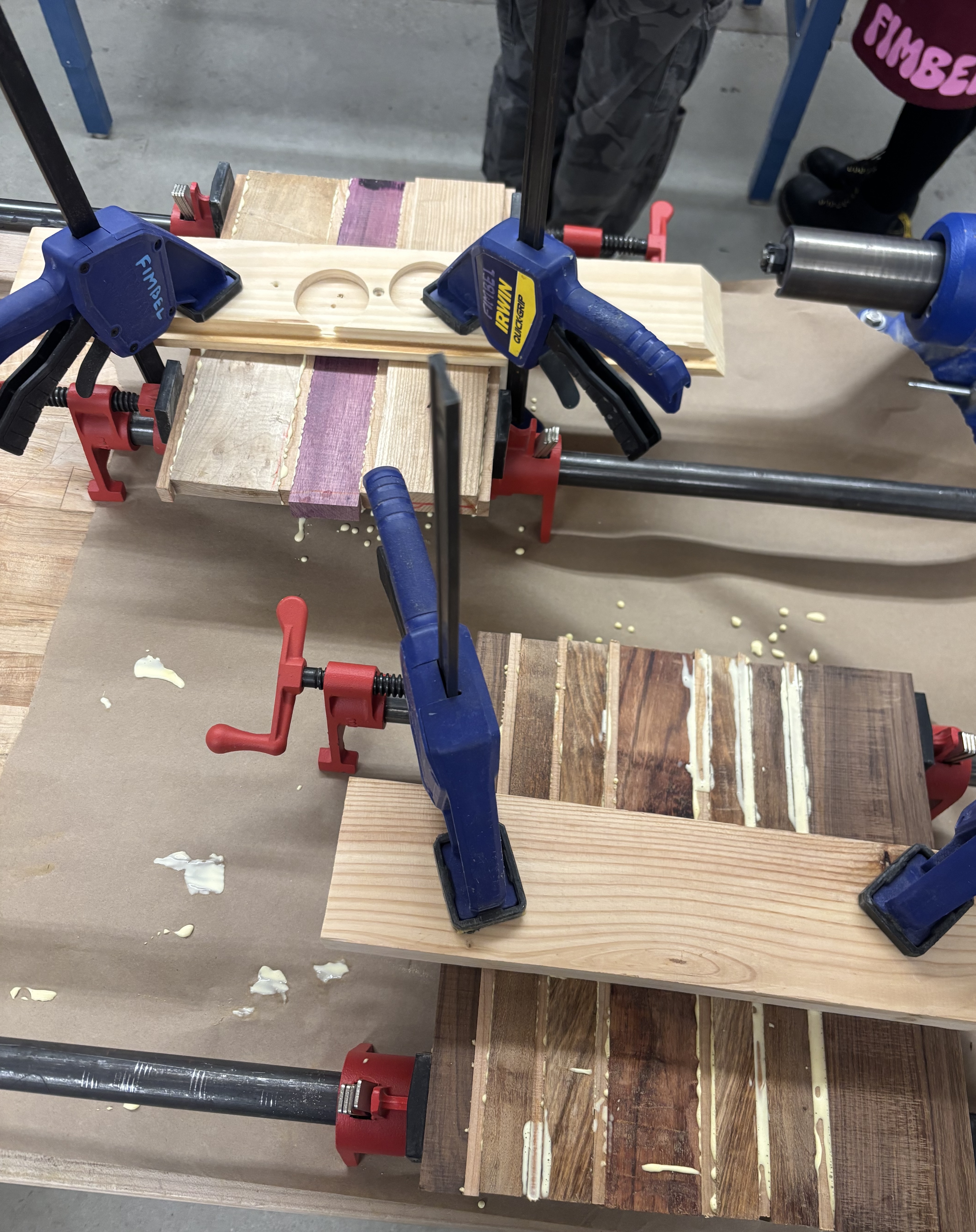 Glue-up