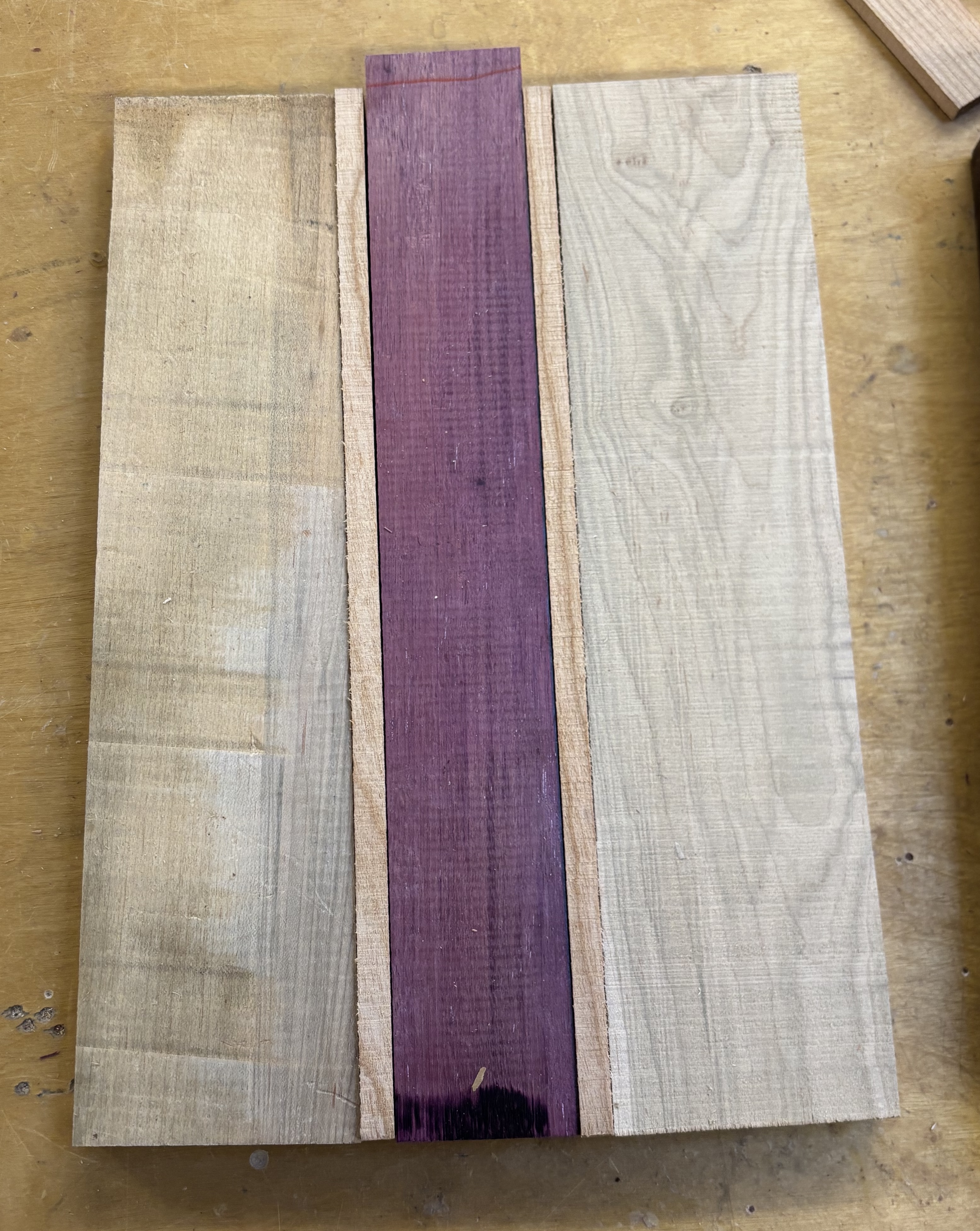 Laying out the pattern