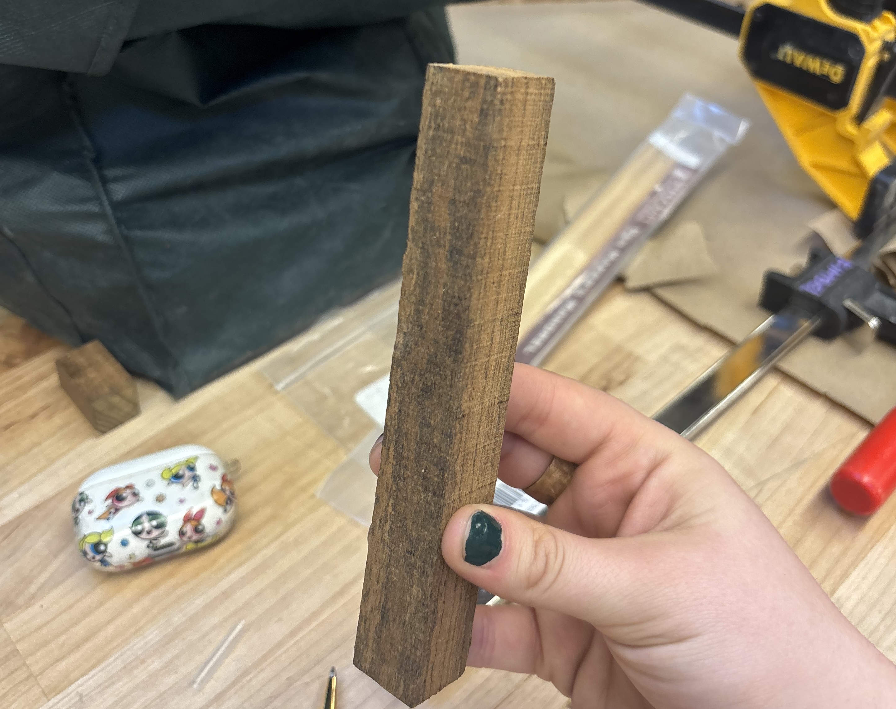Zebrawood pen blank to start the pen