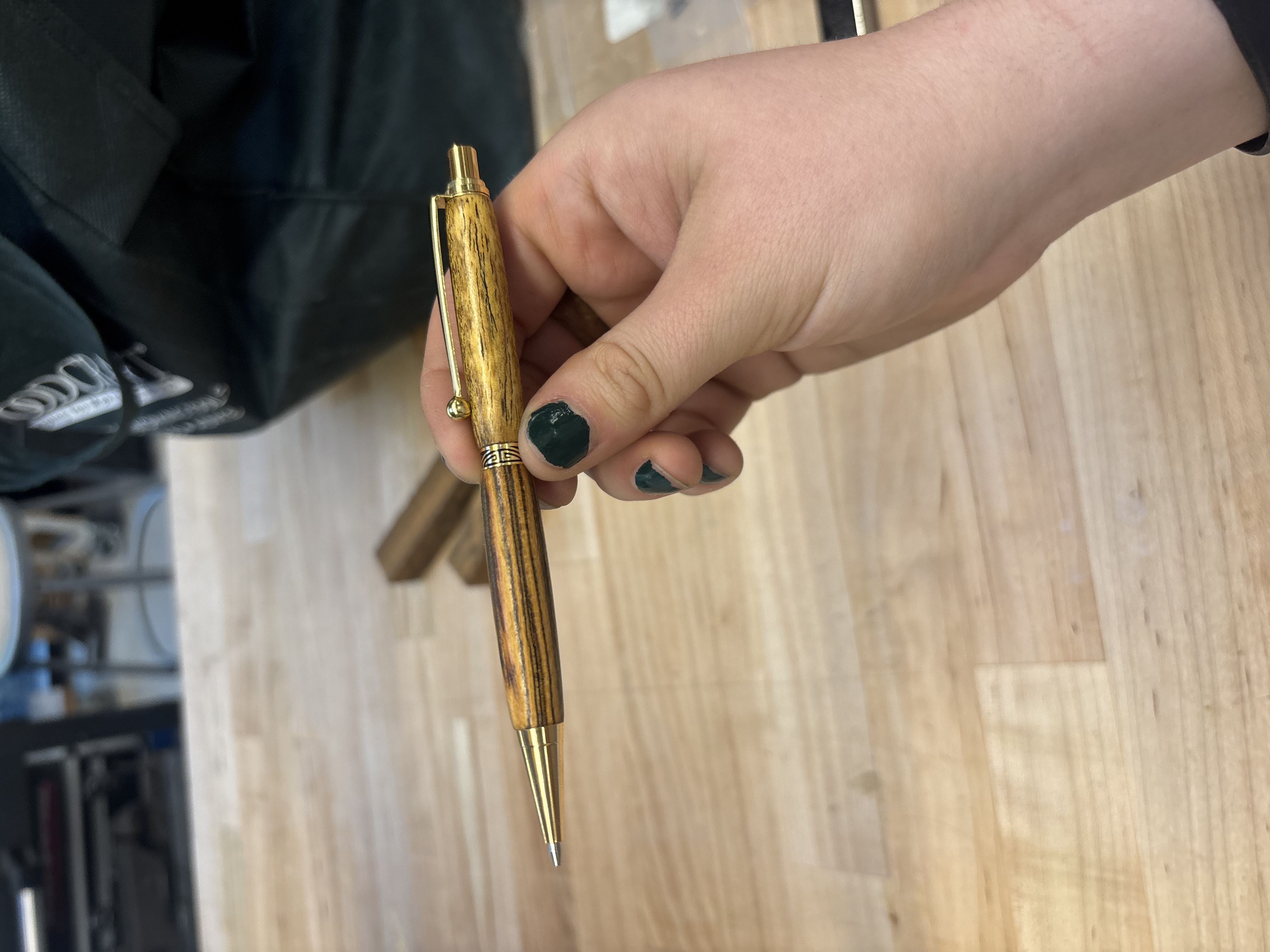 Zebrawood Ballpoint Pen